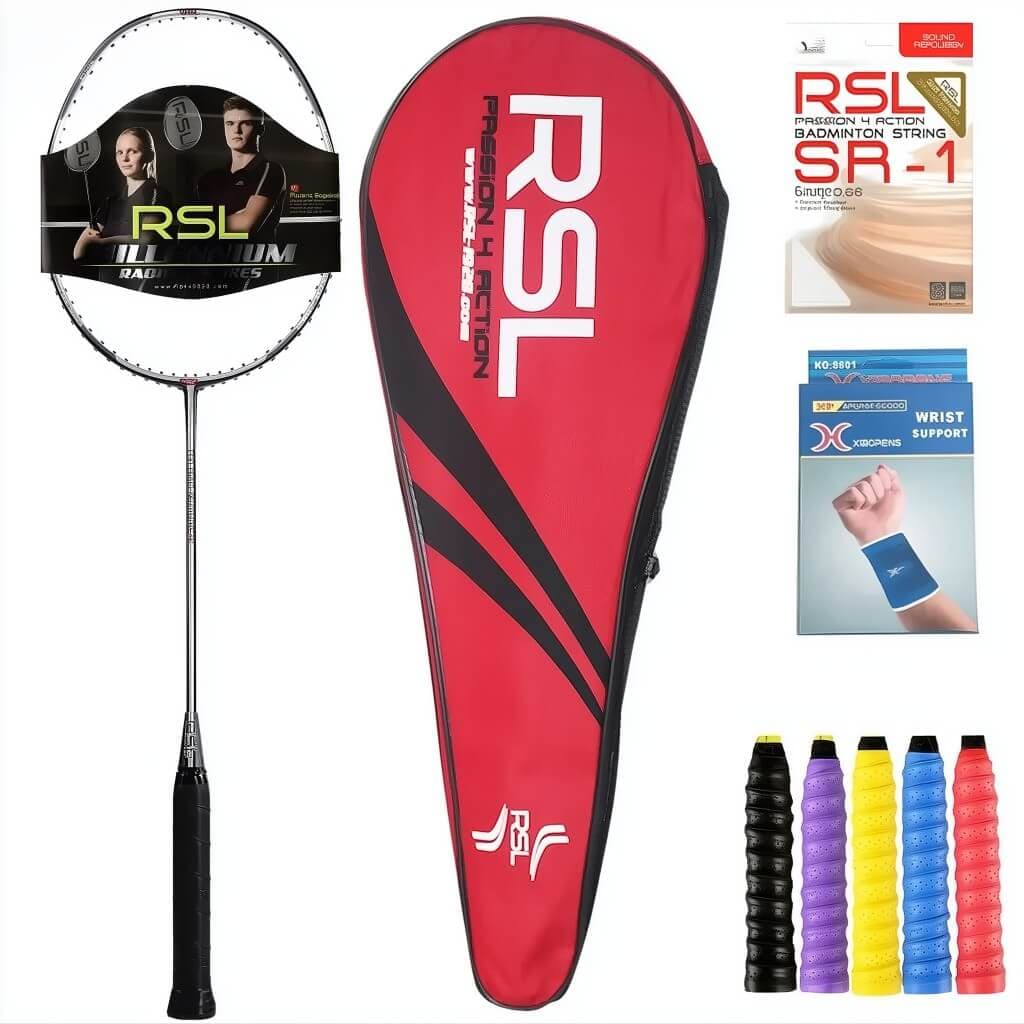 RSL Carbon Fiber Badminton Racket R1/4UG5 (stringed)