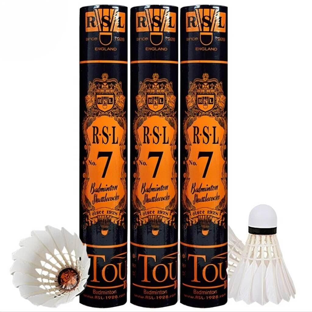 RSL No.7 Tourney Badminton Shuttlecock Birdy 12-Pack (speed-77)